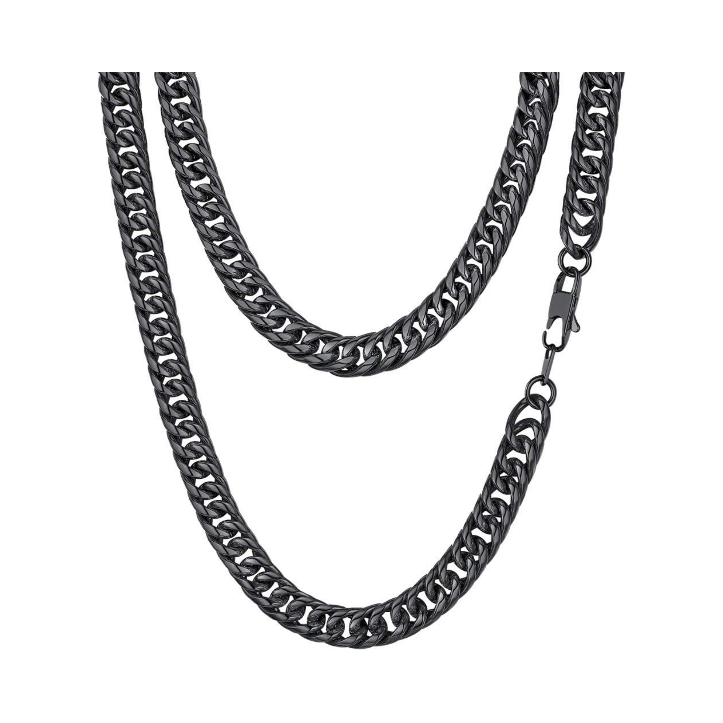 9mm Double Tight Cuban Curb Chunky Link Chain