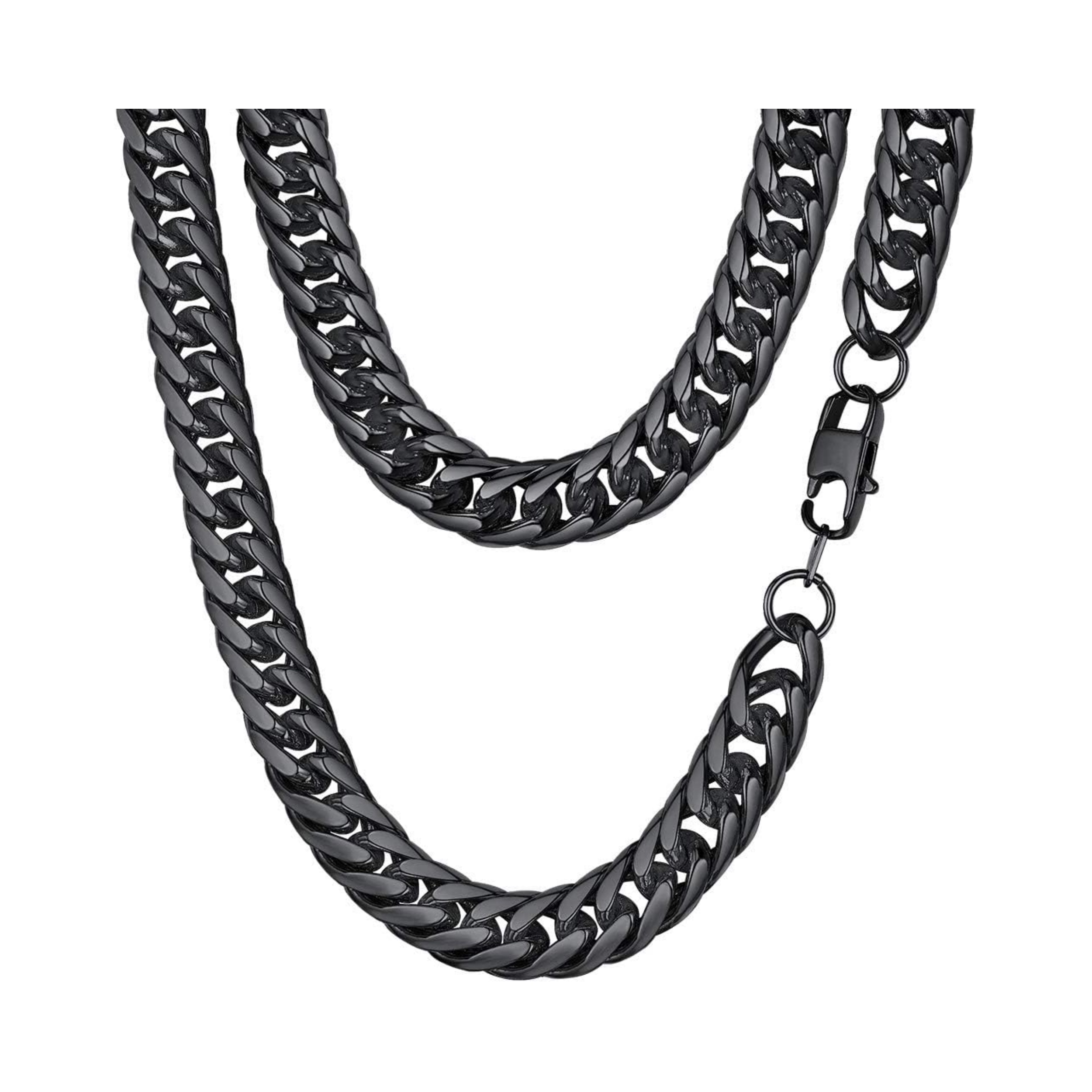 12MM Thick Cuban Link Chain Chunky Necklace