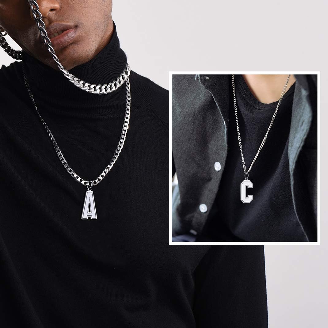 Initial C letter Necklace