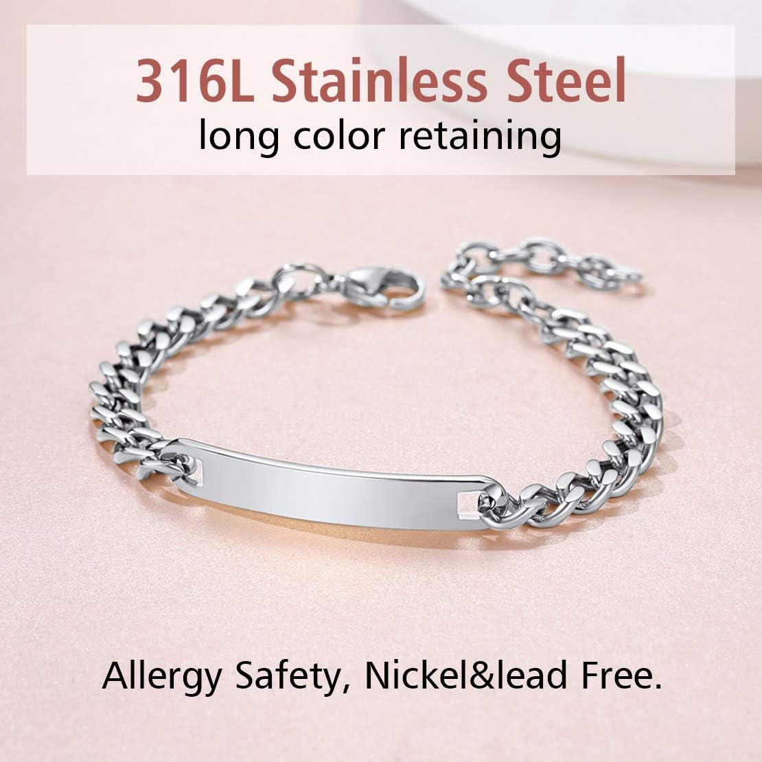 Chunky Cuban Bar Bracelets 