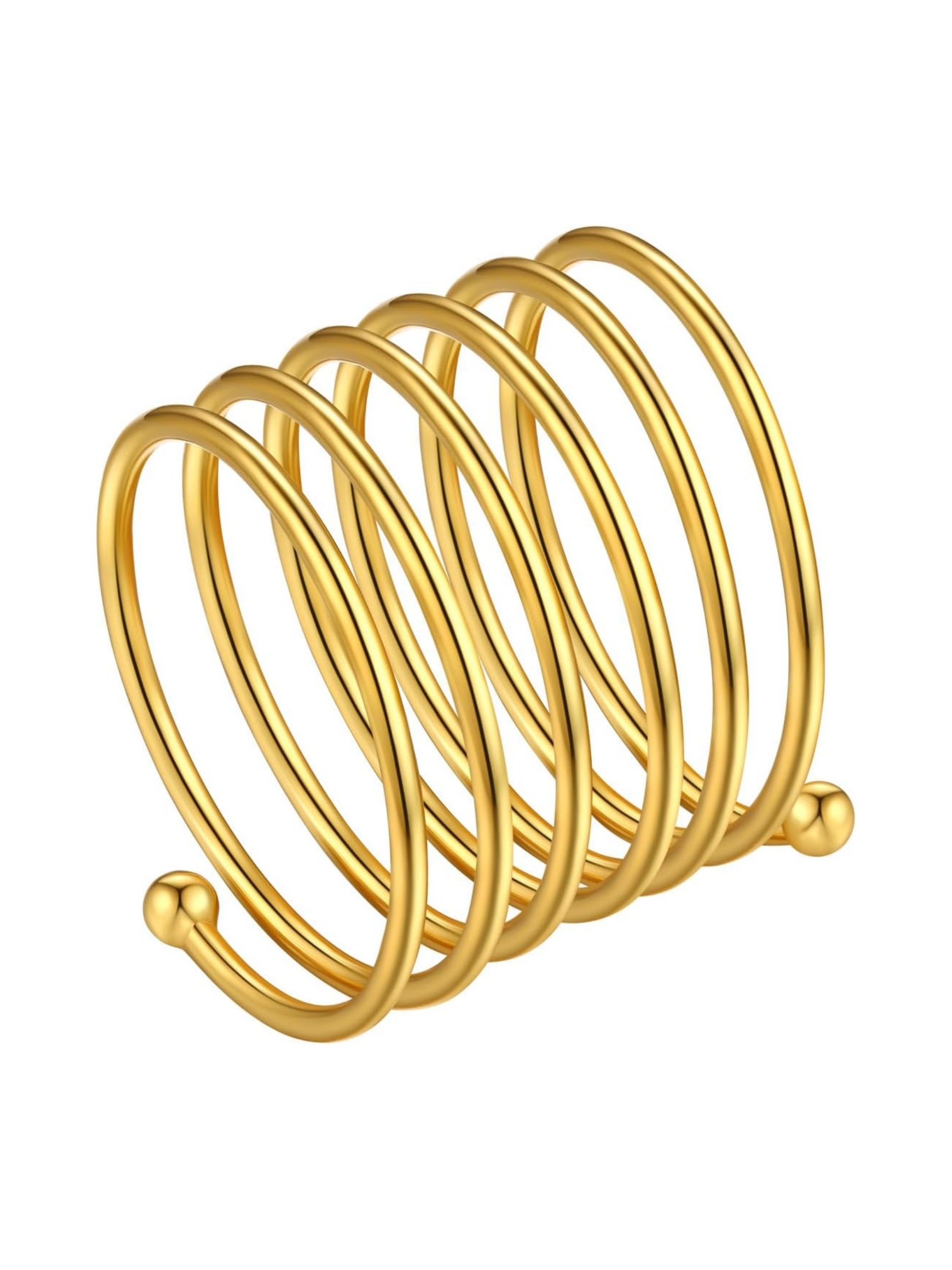 Vintage Intertwined Cross Long Wire Full Finger Rings 