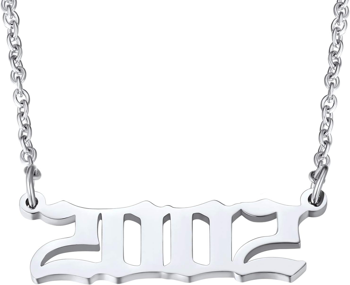 Dainty Angel Birth Year 2002 Necklace