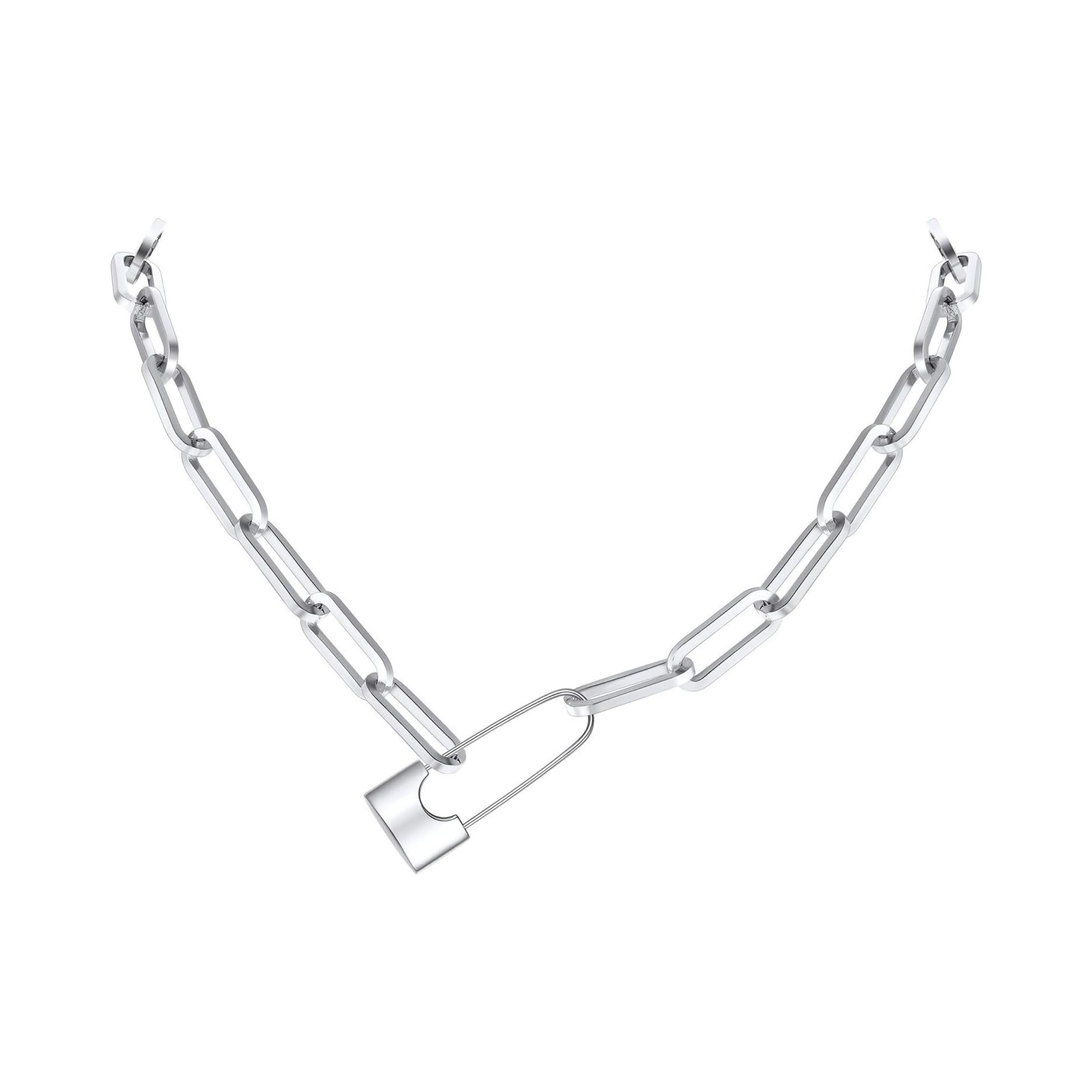 Padlock Choker Necklace