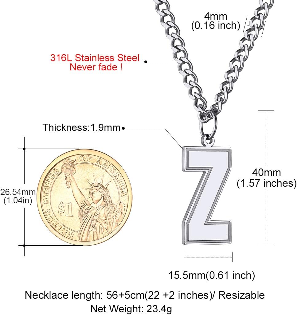 Initial Z letter Necklace