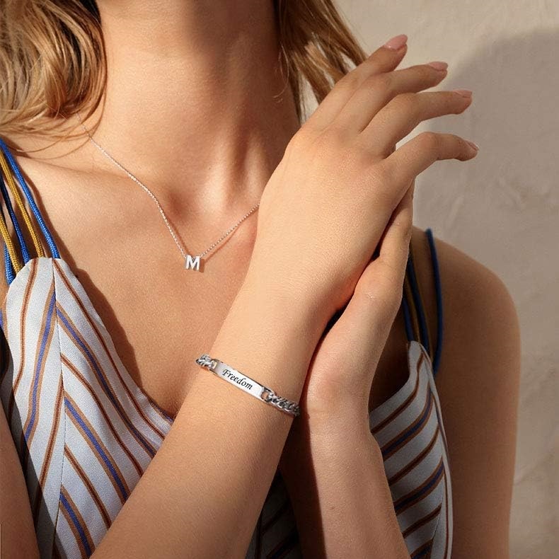 Chunky Cuban Bar Bracelets 