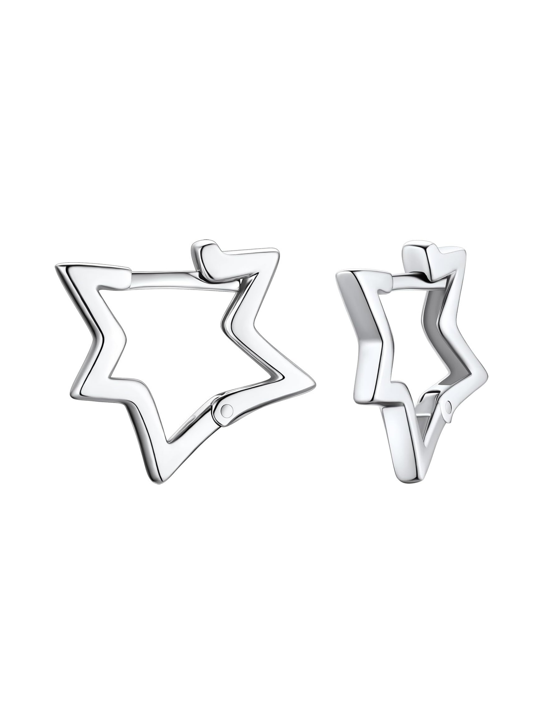 Star Huggie Earrings