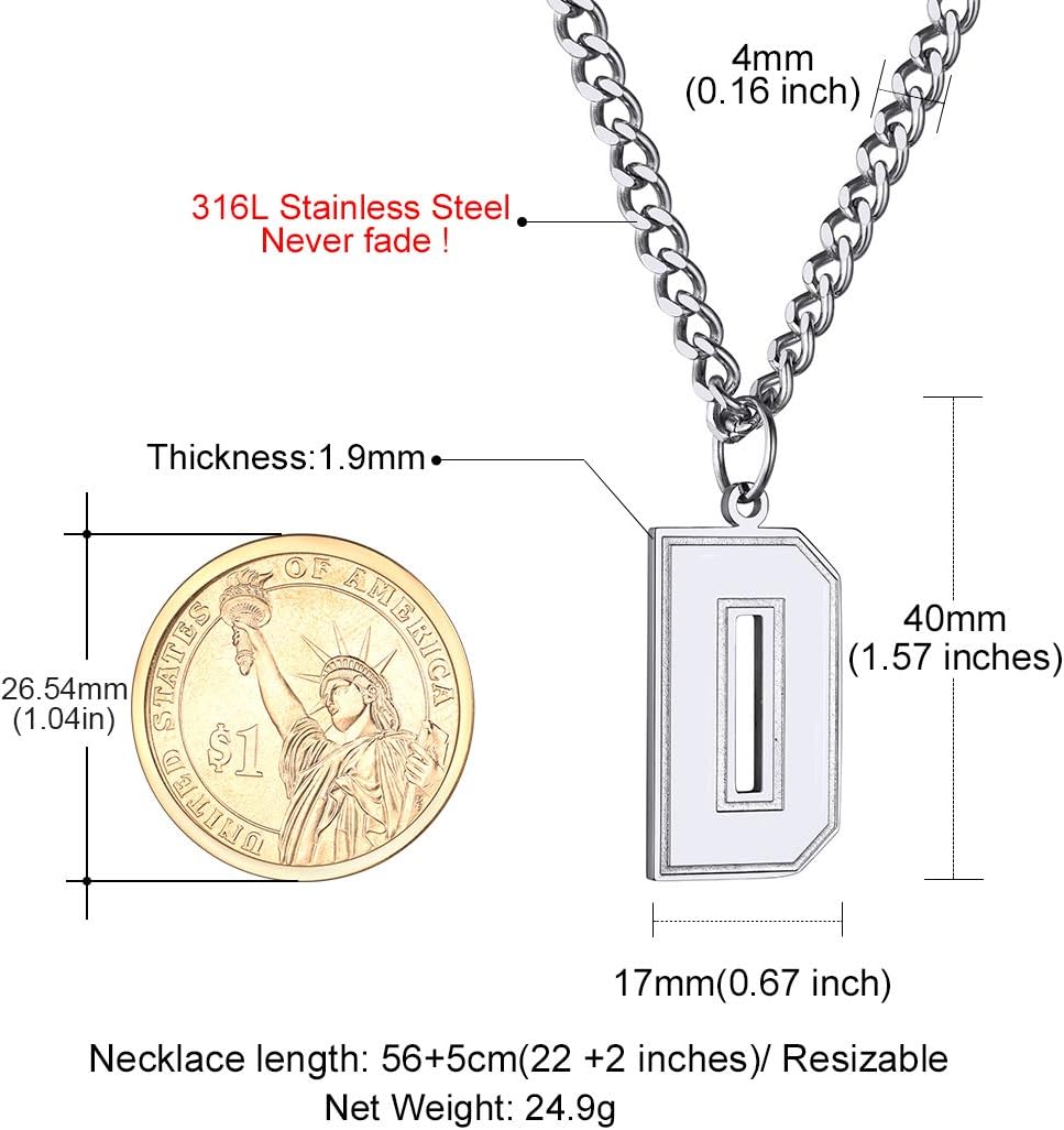 Initial D letter Necklace