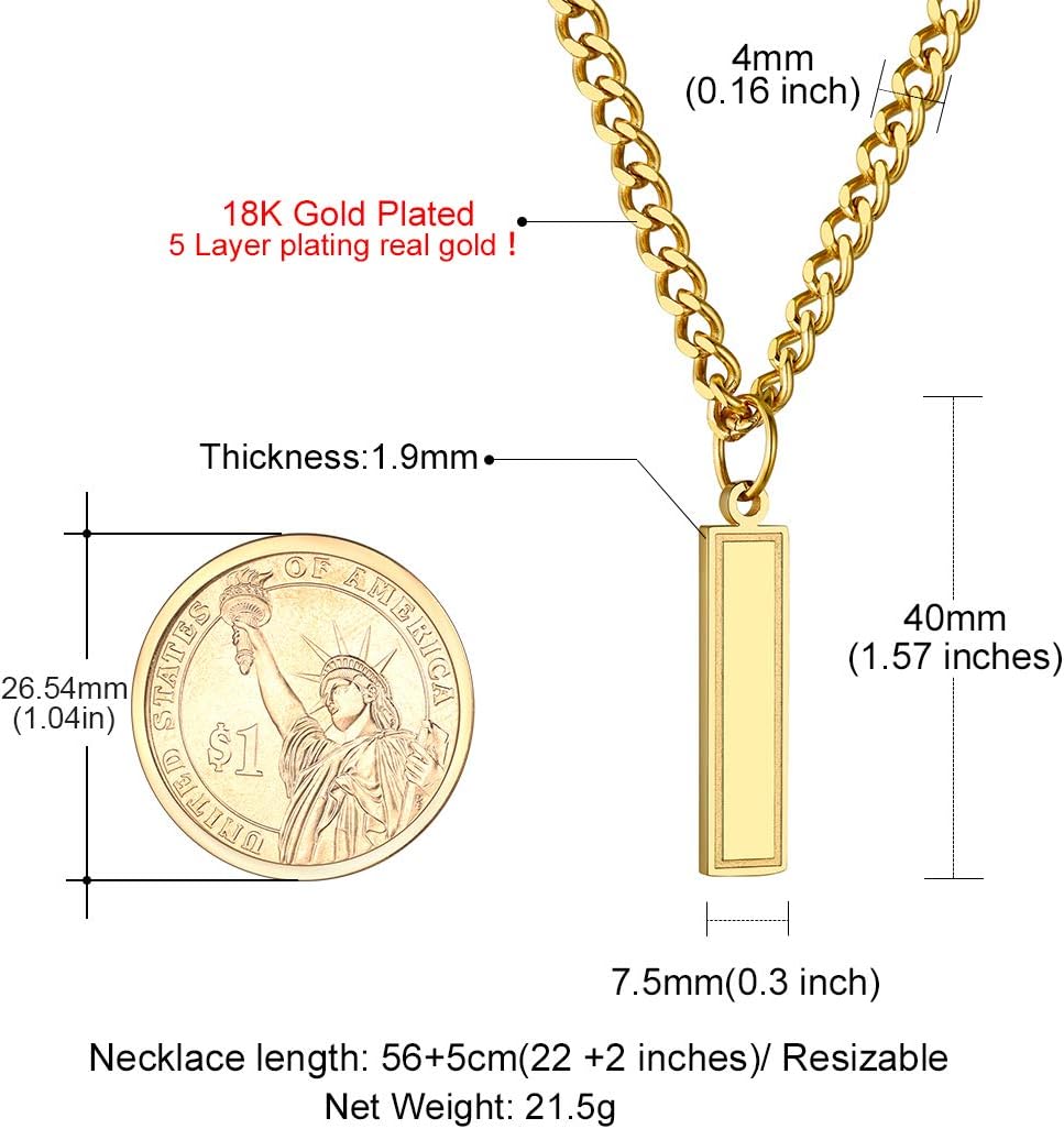 Initial I letter Necklace