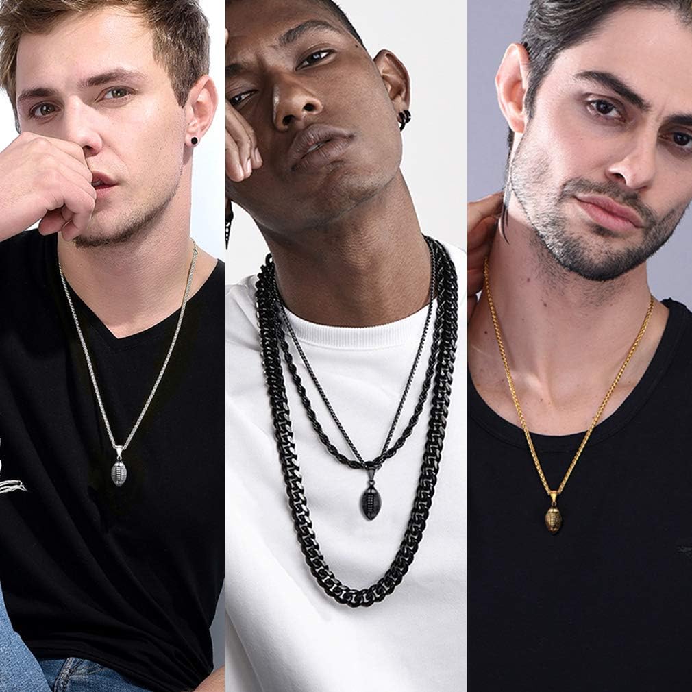 Rugby Football Cool Necklaces