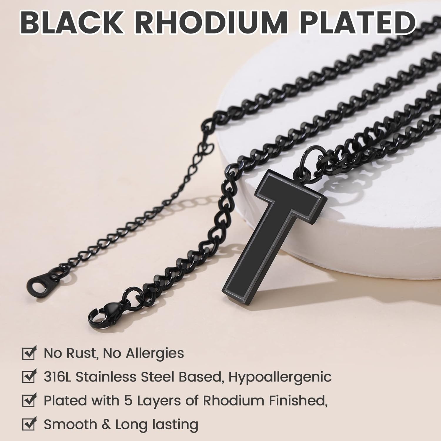 Initial A letter Necklace