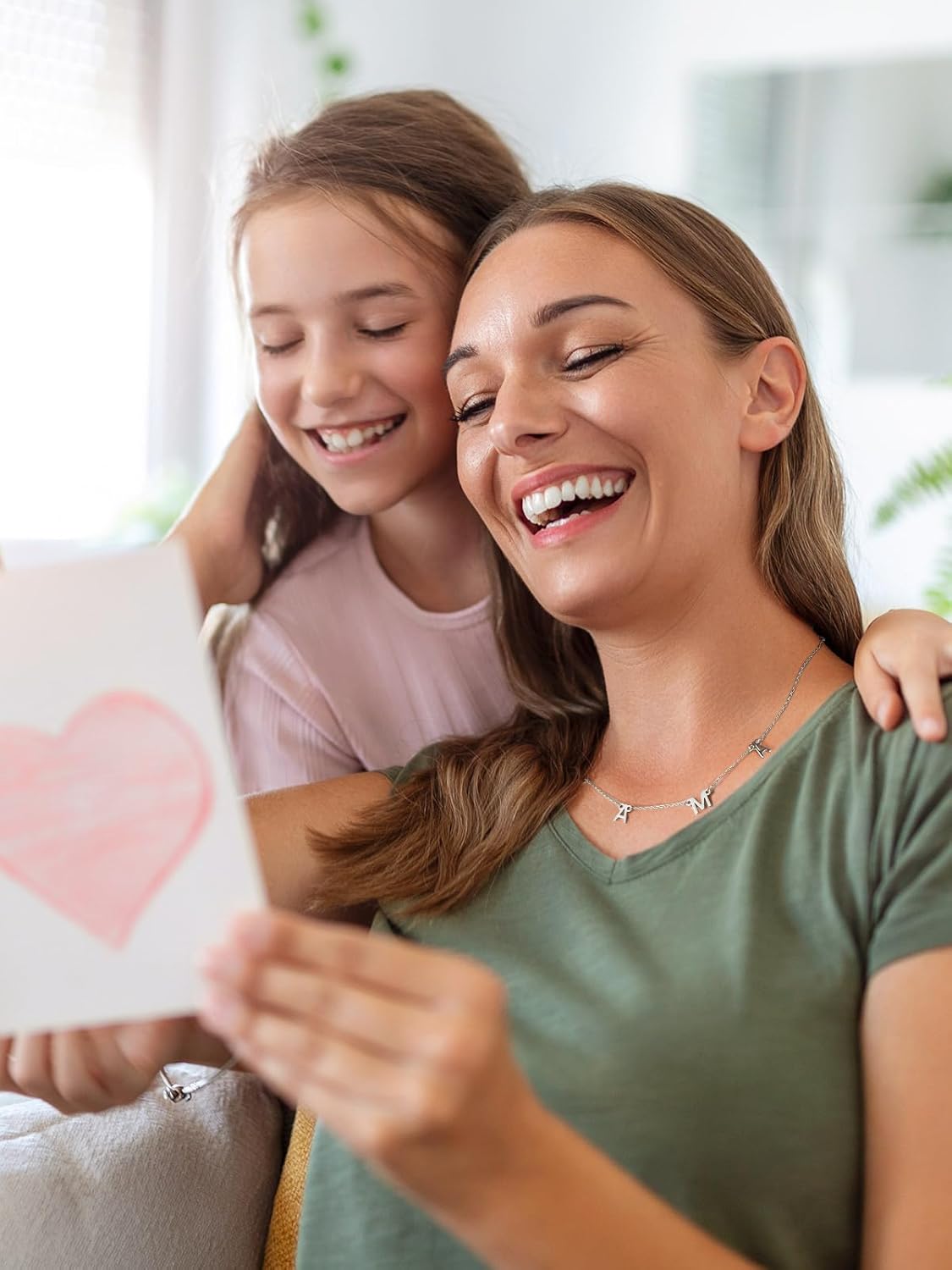 Cubic Zirconia MAMA Mom Choker Necklace