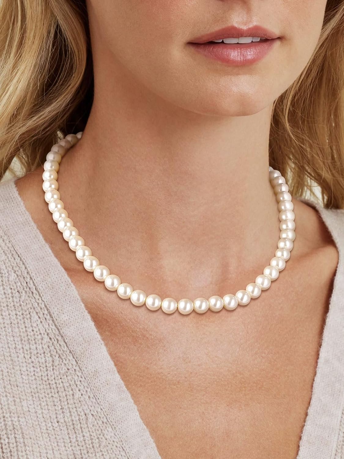 Pearl Choker Necklace for Women