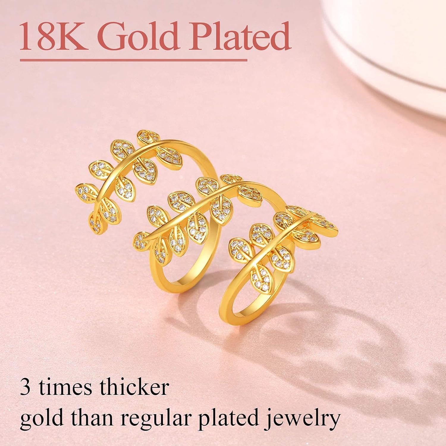 Adjustable Flower Knuckle Finger Rings