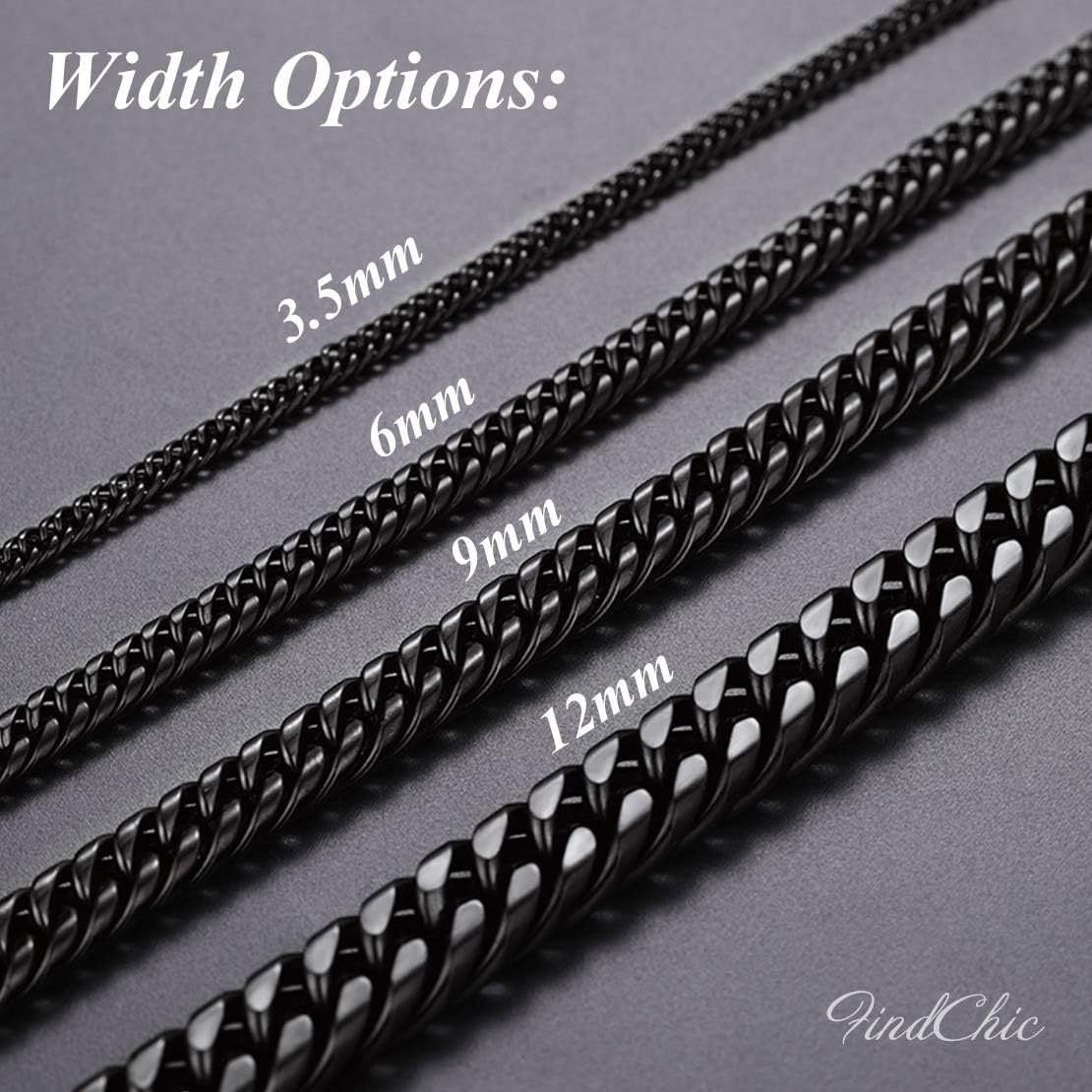 12MM Thick Cuban Link Chain Chunky Necklace