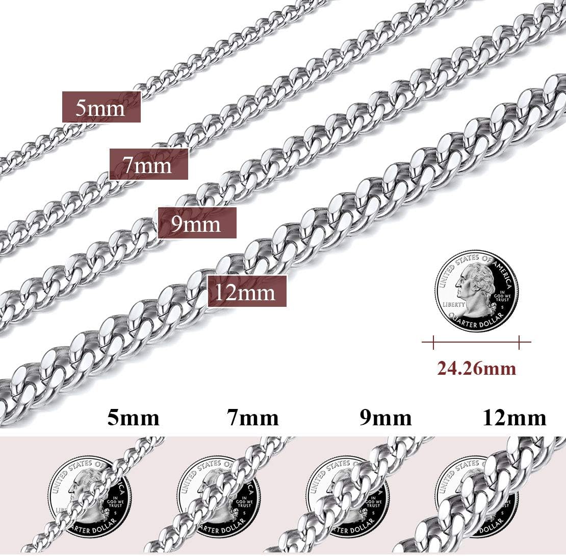 Hip Hop Curb Chain Necklace