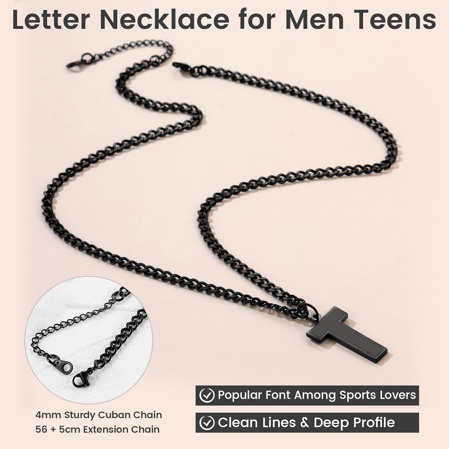 Initial A letter Necklace