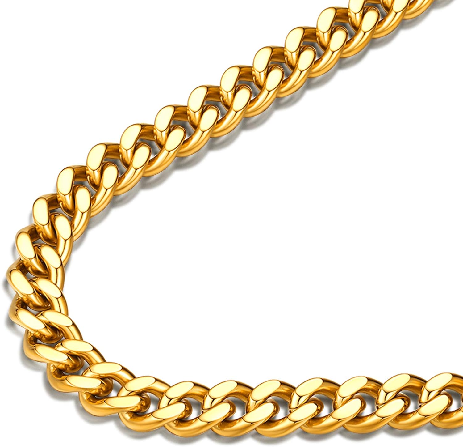Hip Hop Curb Chain Necklace