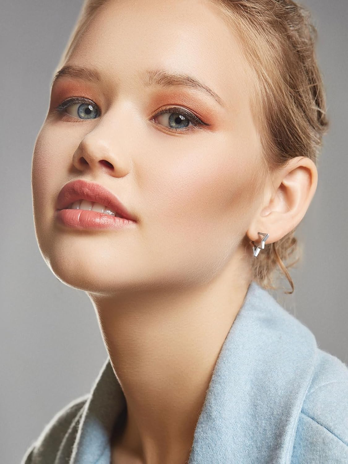 Star Huggie Earrings