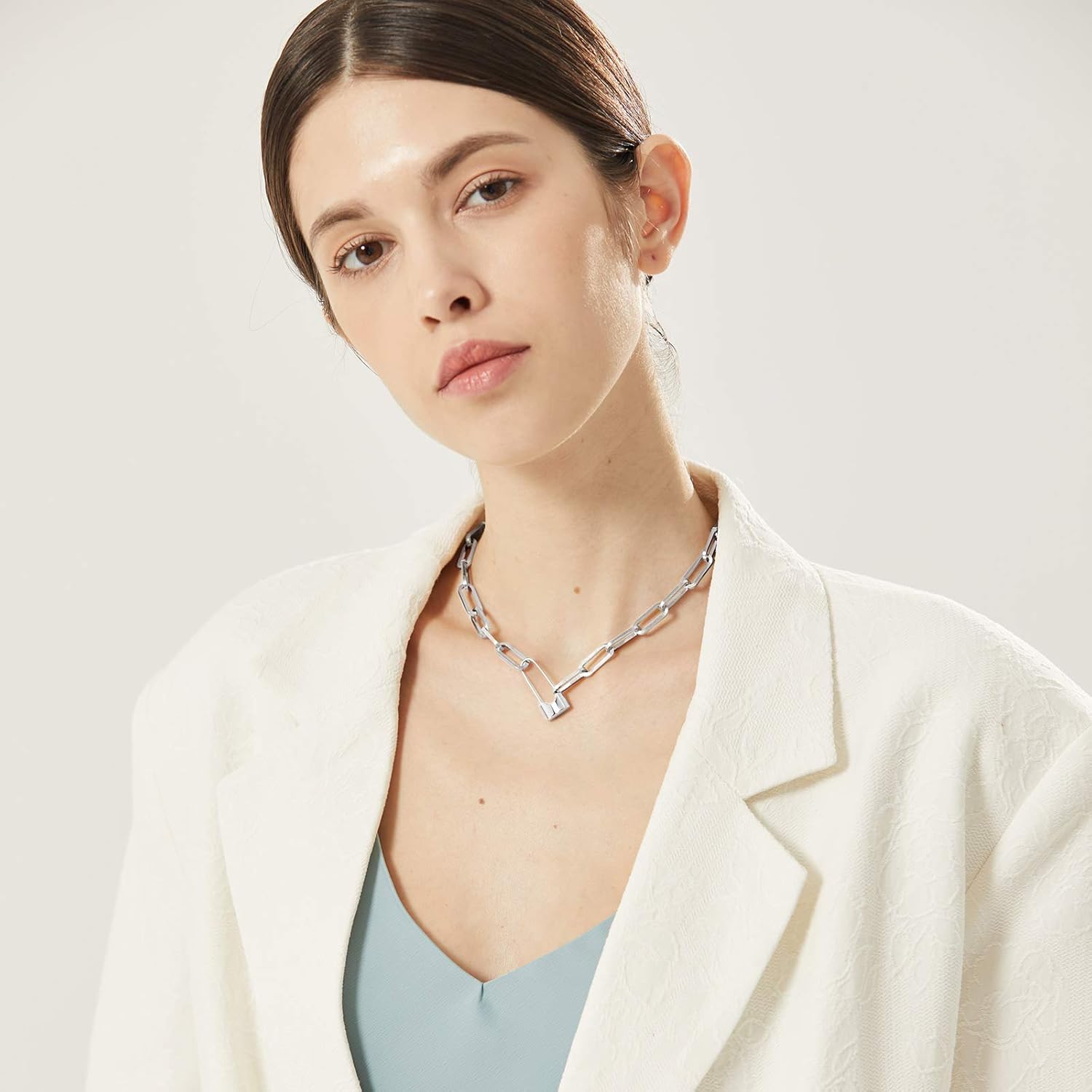 Padlock Choker Necklace