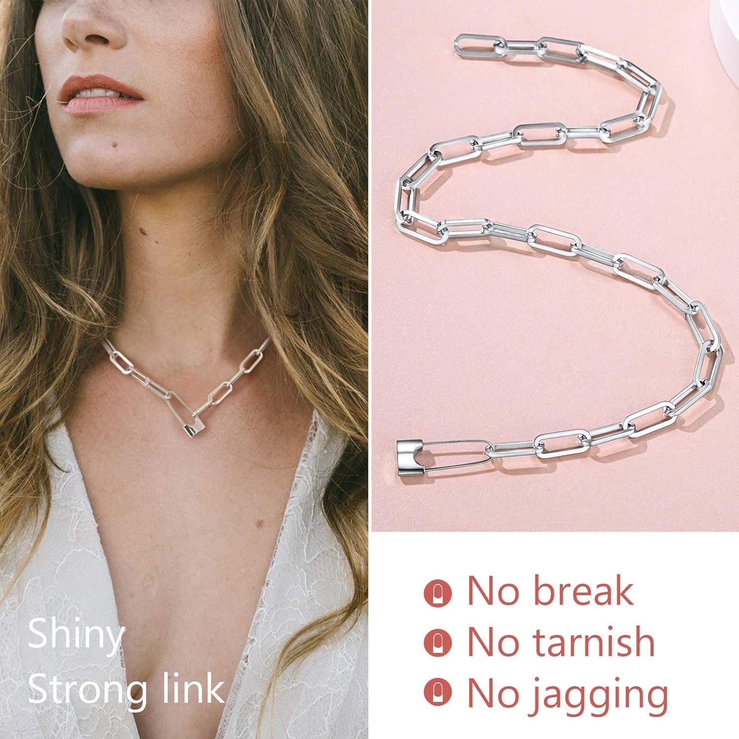 Padlock Choker Necklace