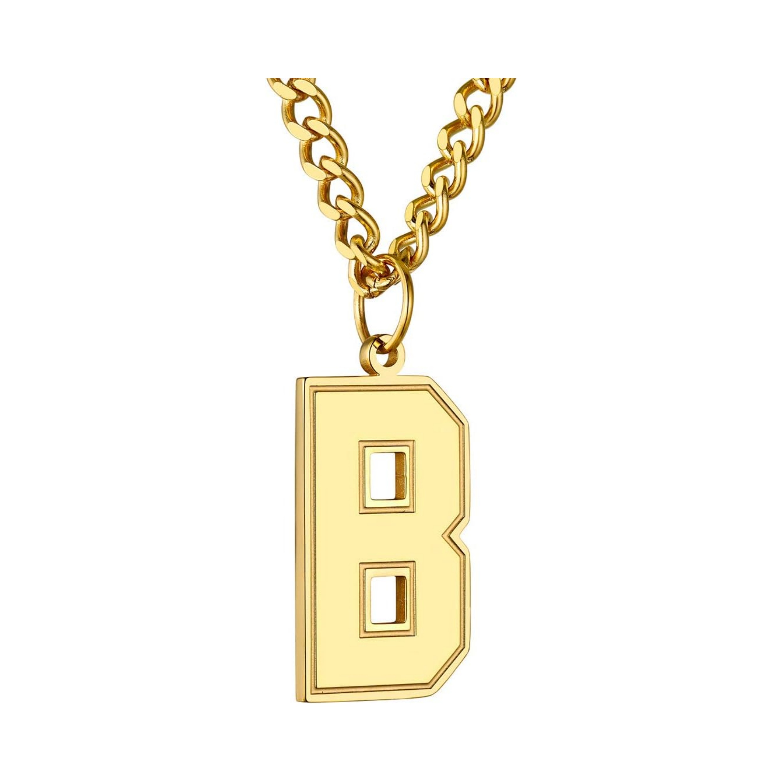 Initial B letter Necklace