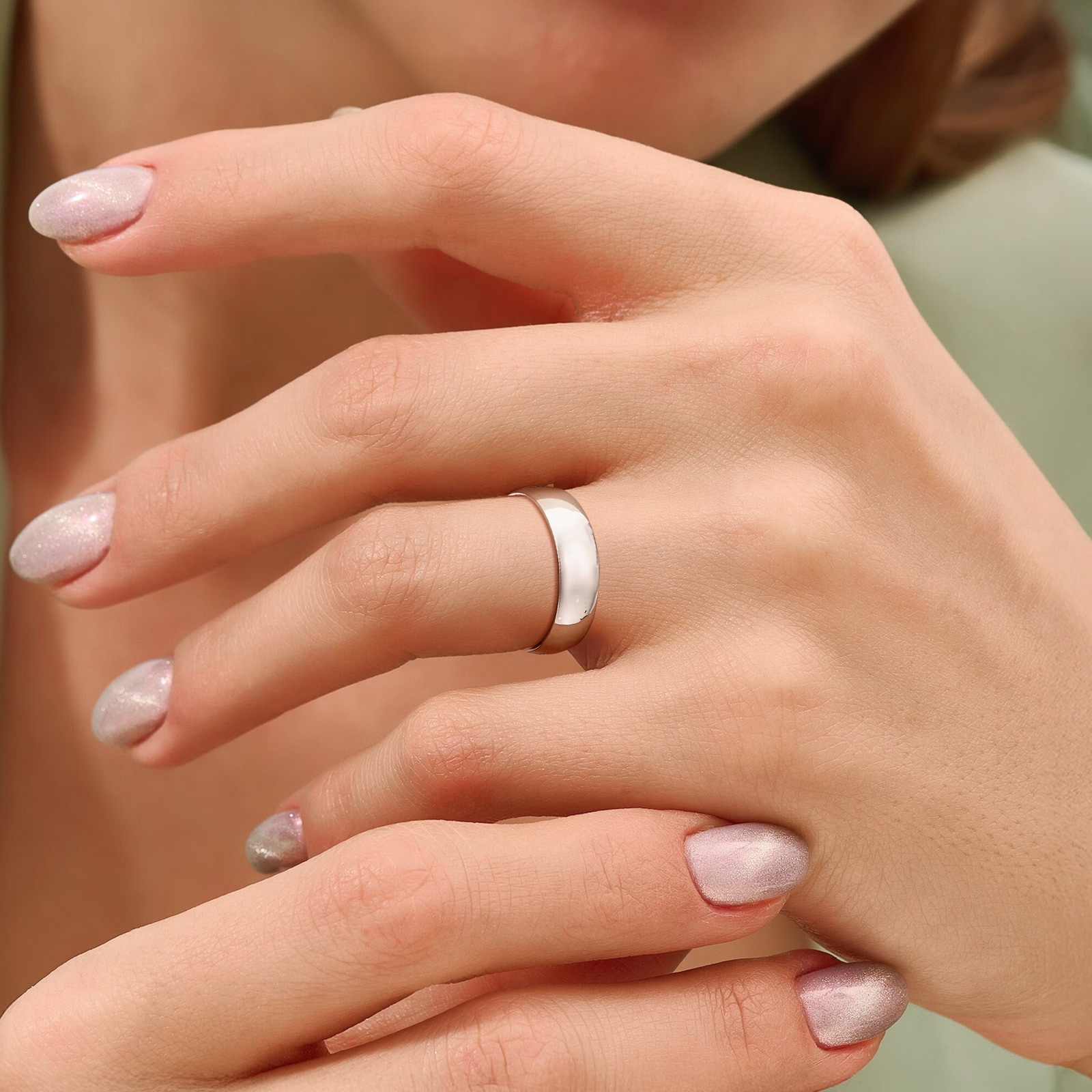 5mm Simple Everyday Band Promise Ring