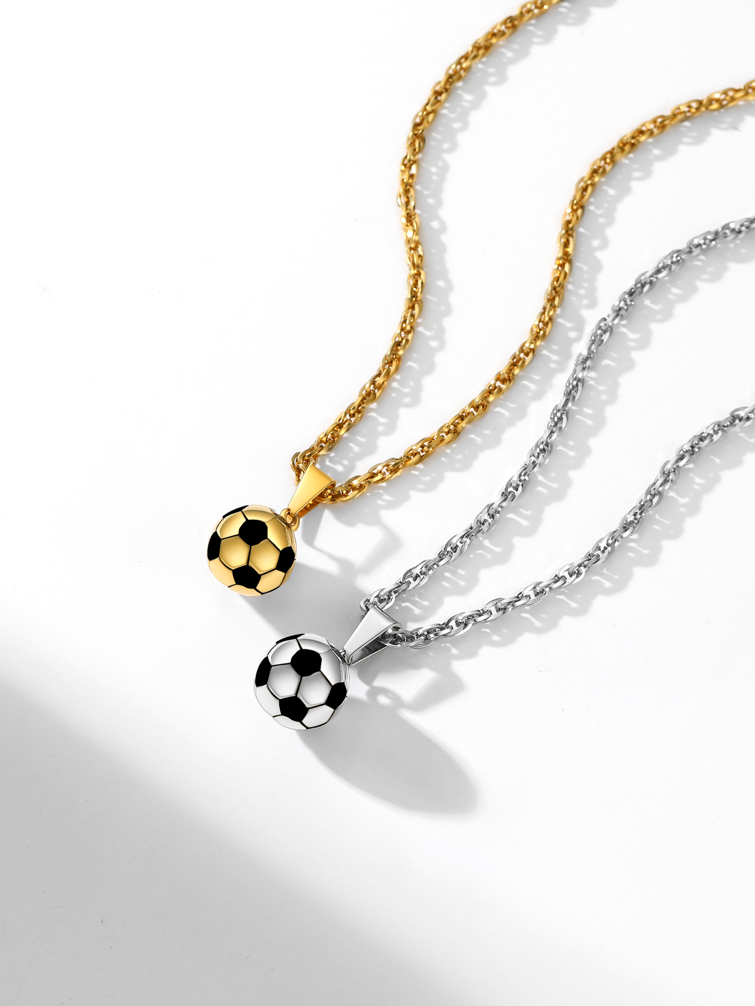 3D Football Cool Necklaces