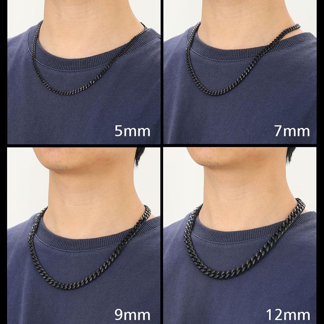 Hip Hop Curb Chain Necklace