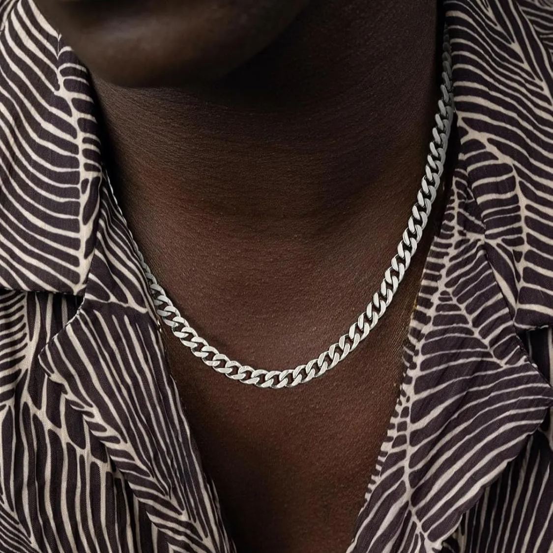 Hip Hop Curb Chain Necklace