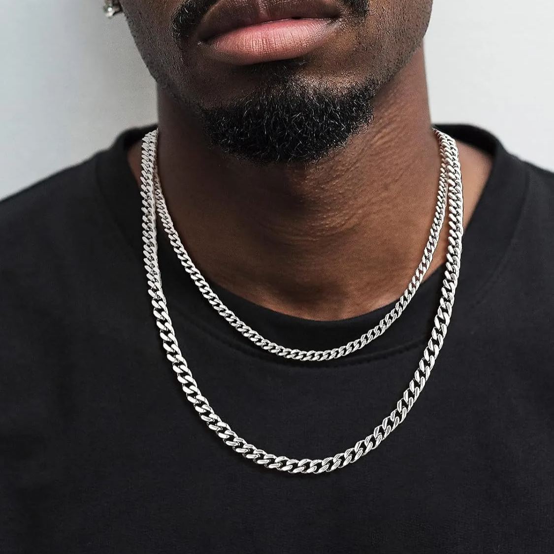 Hip Hop Curb Chain Necklace