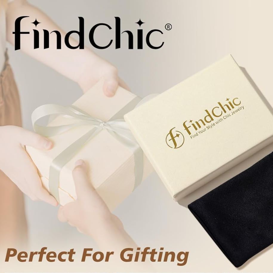 Square Birthstone Necklace, FindChic Jewelry gift Package, memorial gift