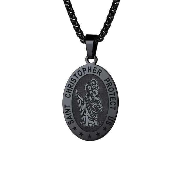 Saint St Christopher Necklace