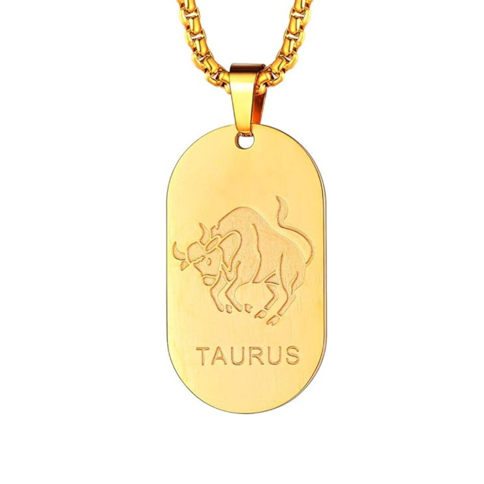 Taurus Pendant Necklace 