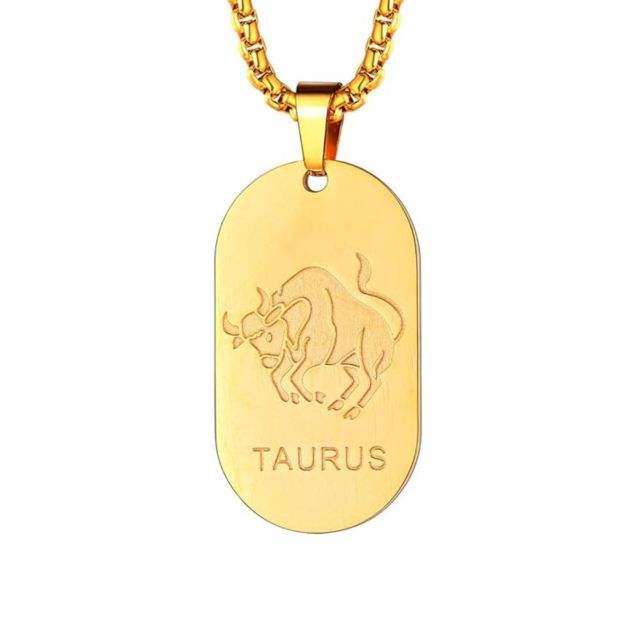 Taurus Pendant Necklace 
