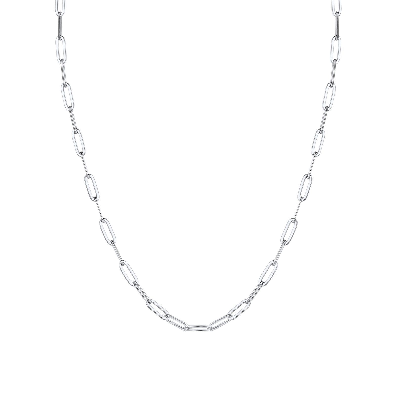 Rose Gold Paperclip Necklace