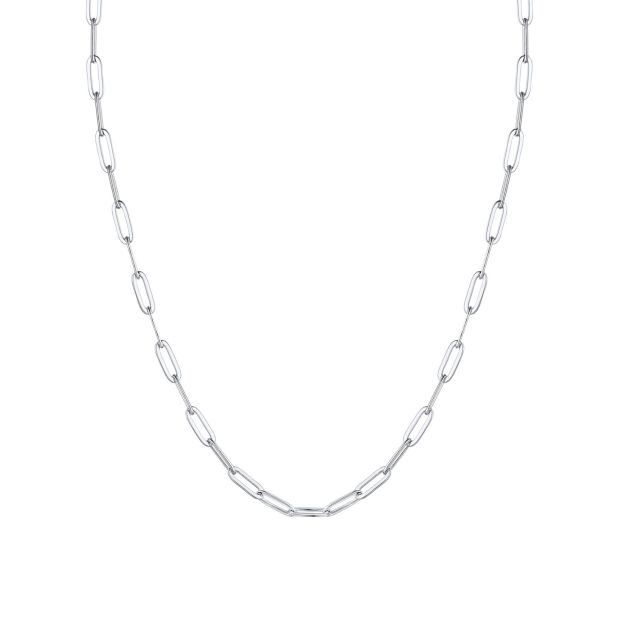 Rose Gold Paperclip Necklace