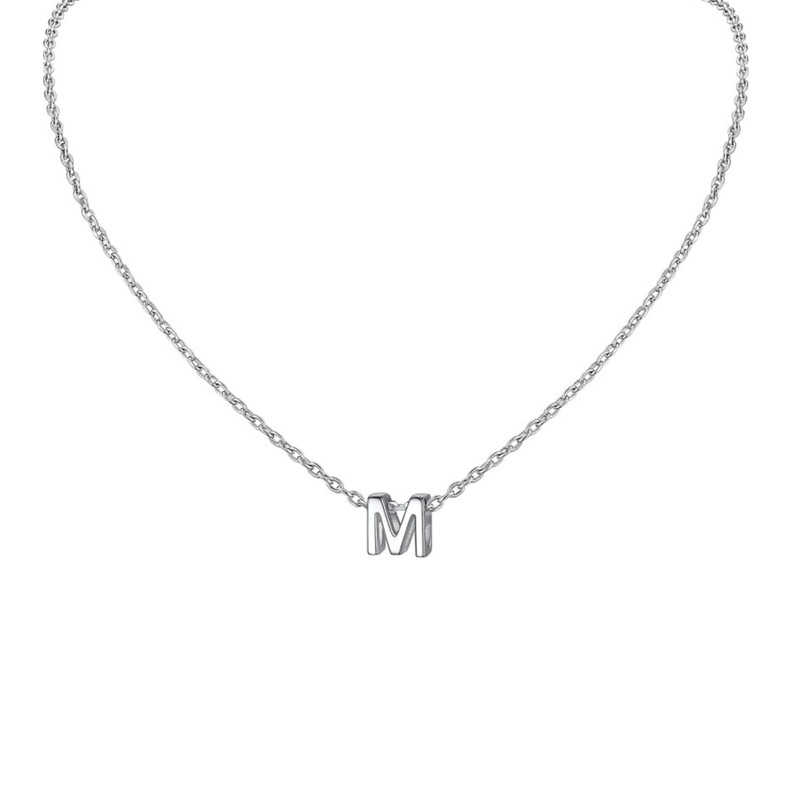 Dainty  Letter Pendant Necklace