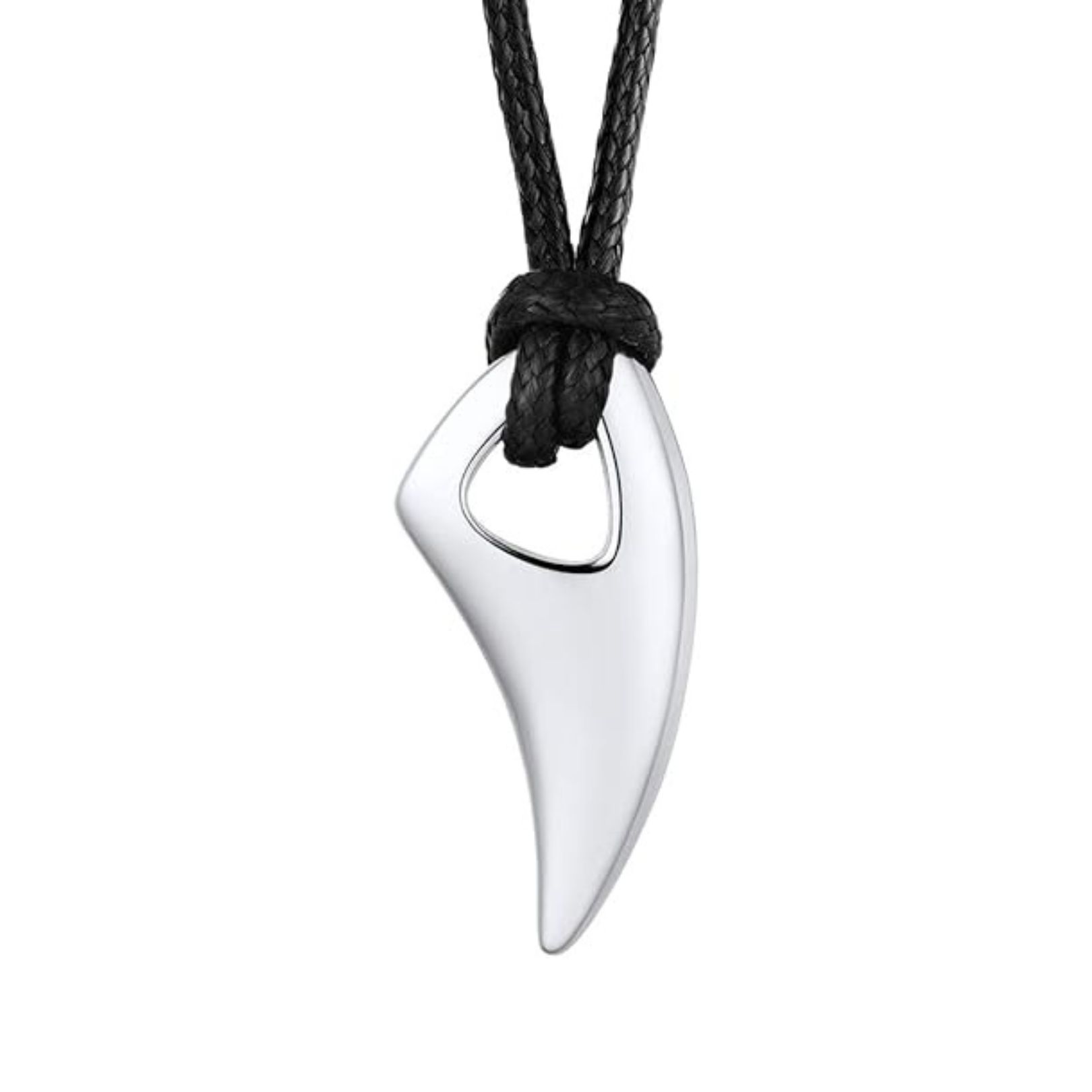 Shark Tooth Pendant with Leather Cord