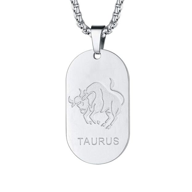 Taurus Pendant Necklace 