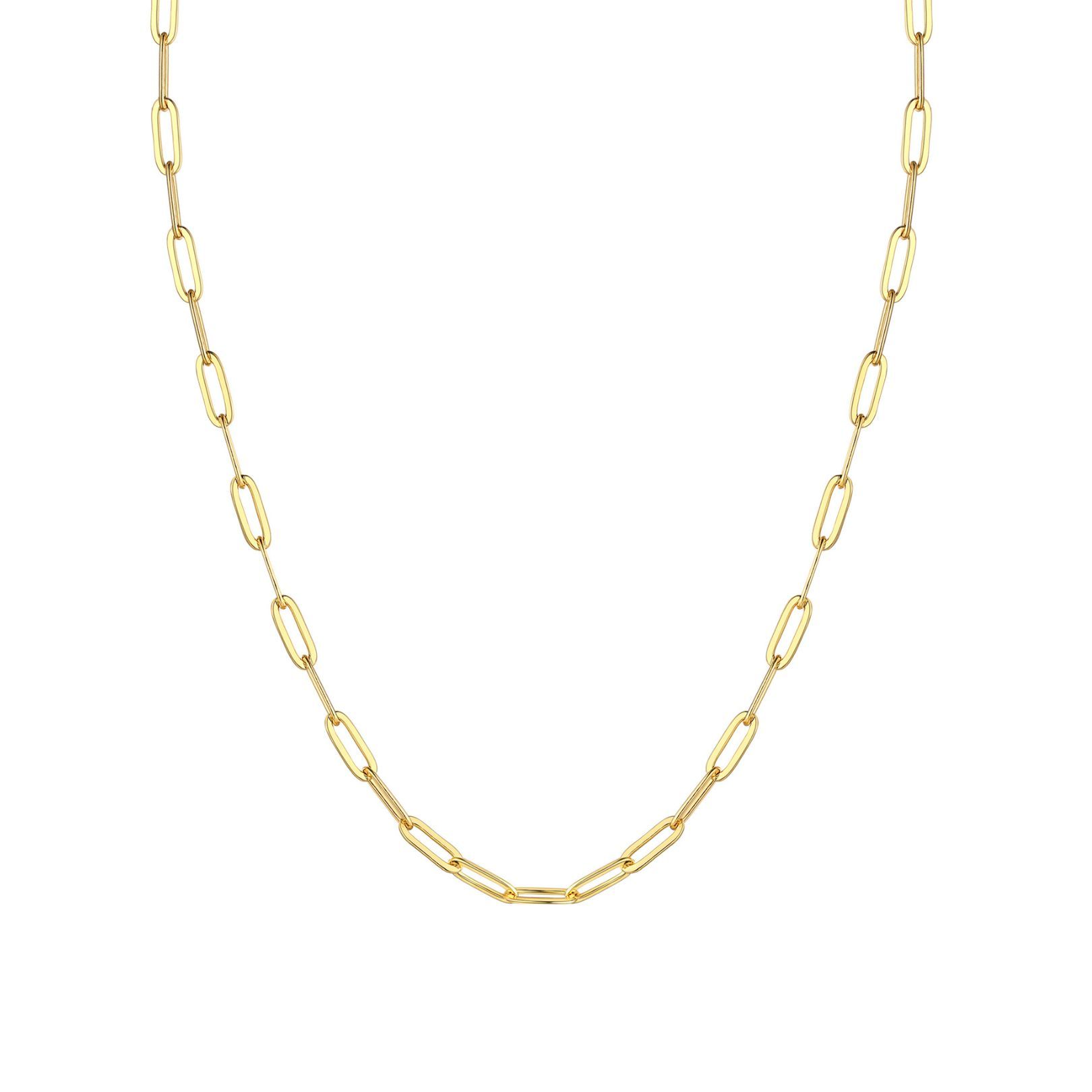 Rose Gold Paperclip Necklace