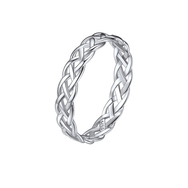 Vintage Celtic Knot Silver Ring