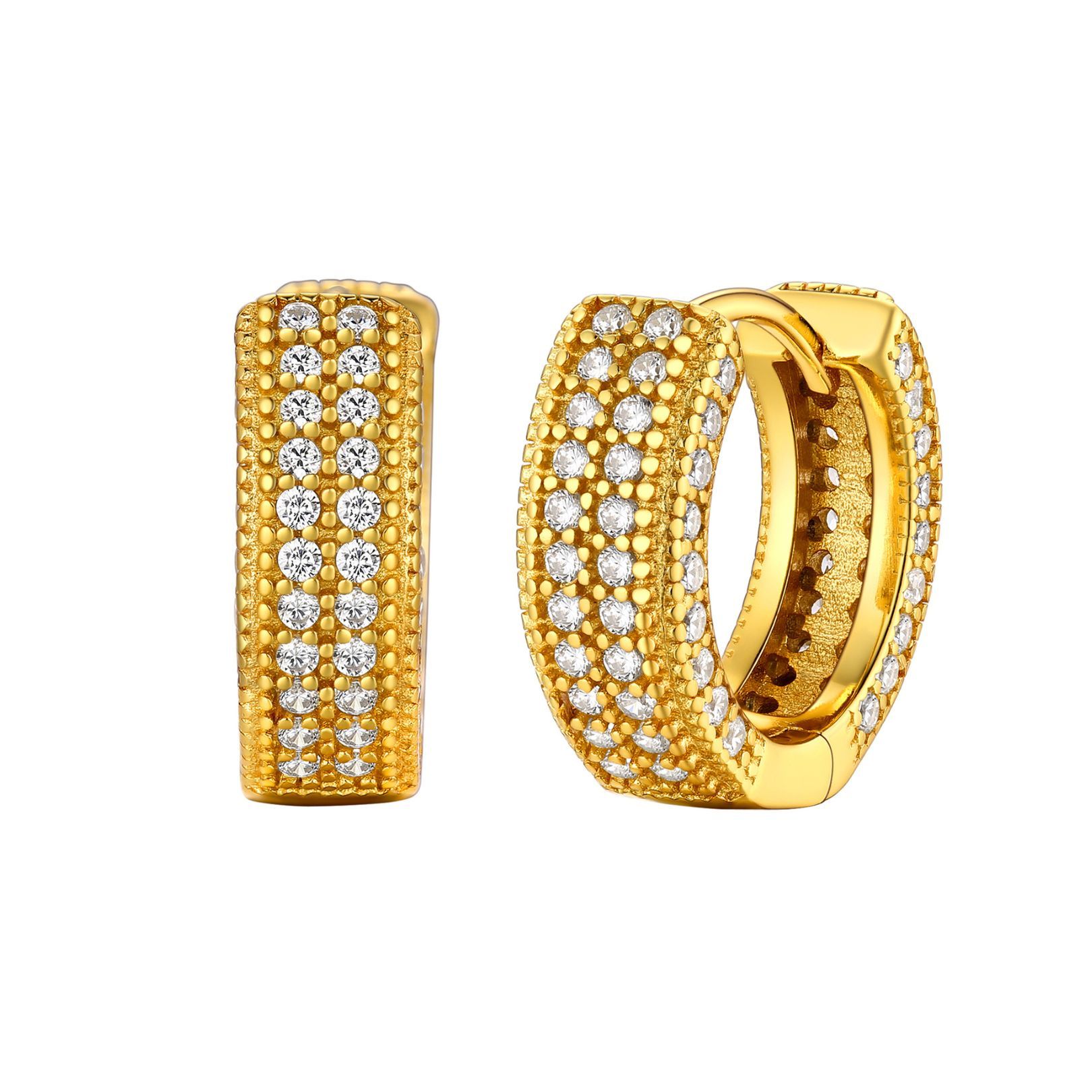 Gold Hoop Earrings for Men