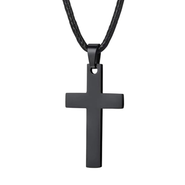 Stainless Steel Minimalist Cross Pendant
