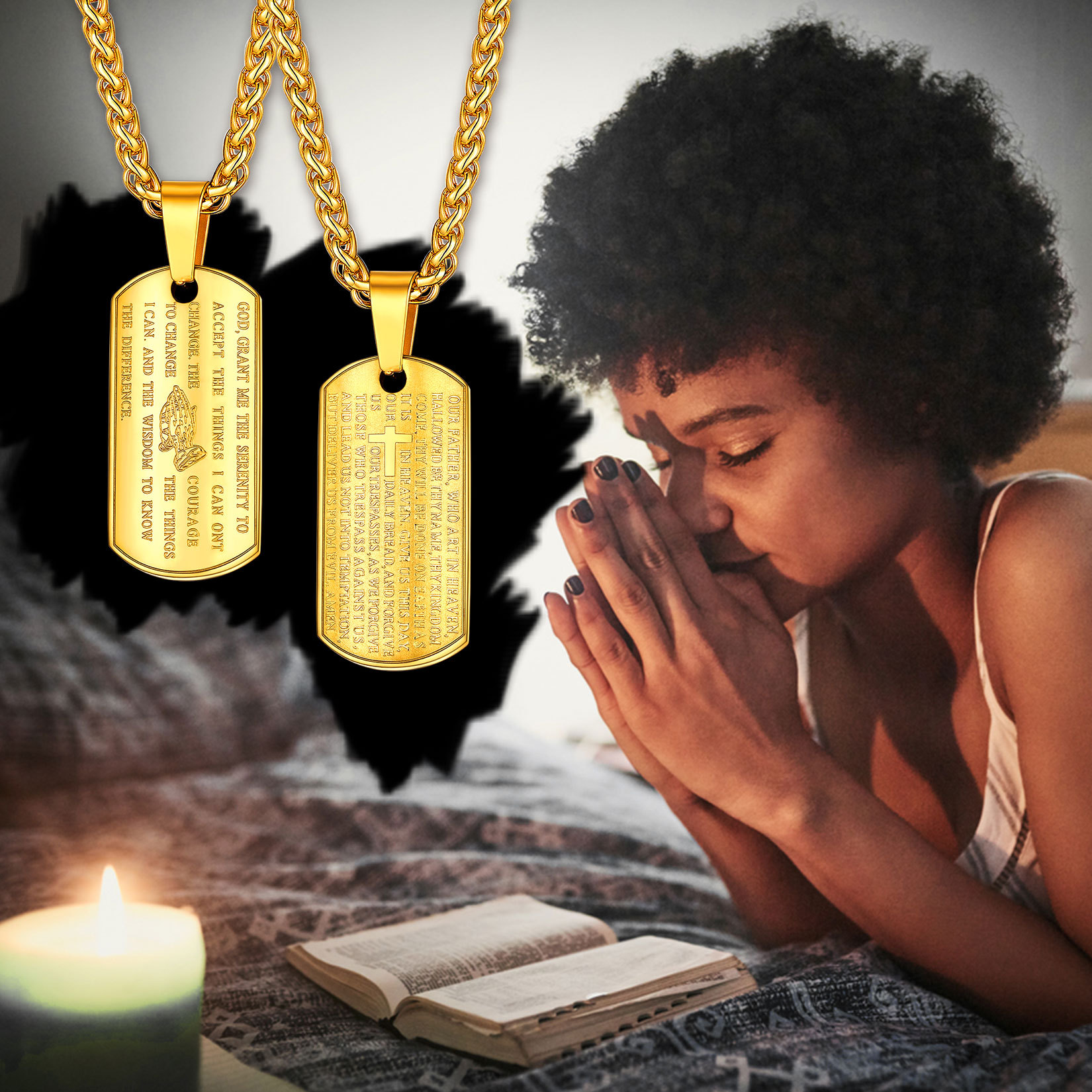 Christian Religious Necklace Pendant