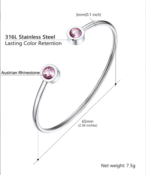 Gold Plated Open Bangle