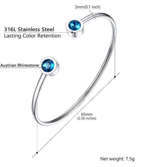 Gold Plated Open Bangle