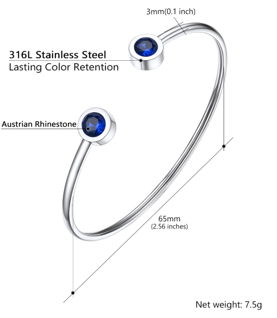 Gold Plated Open Bangle