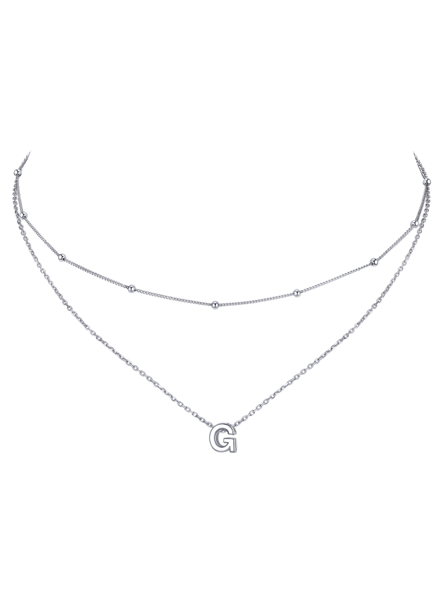 S925 Silver Double Layer Chain