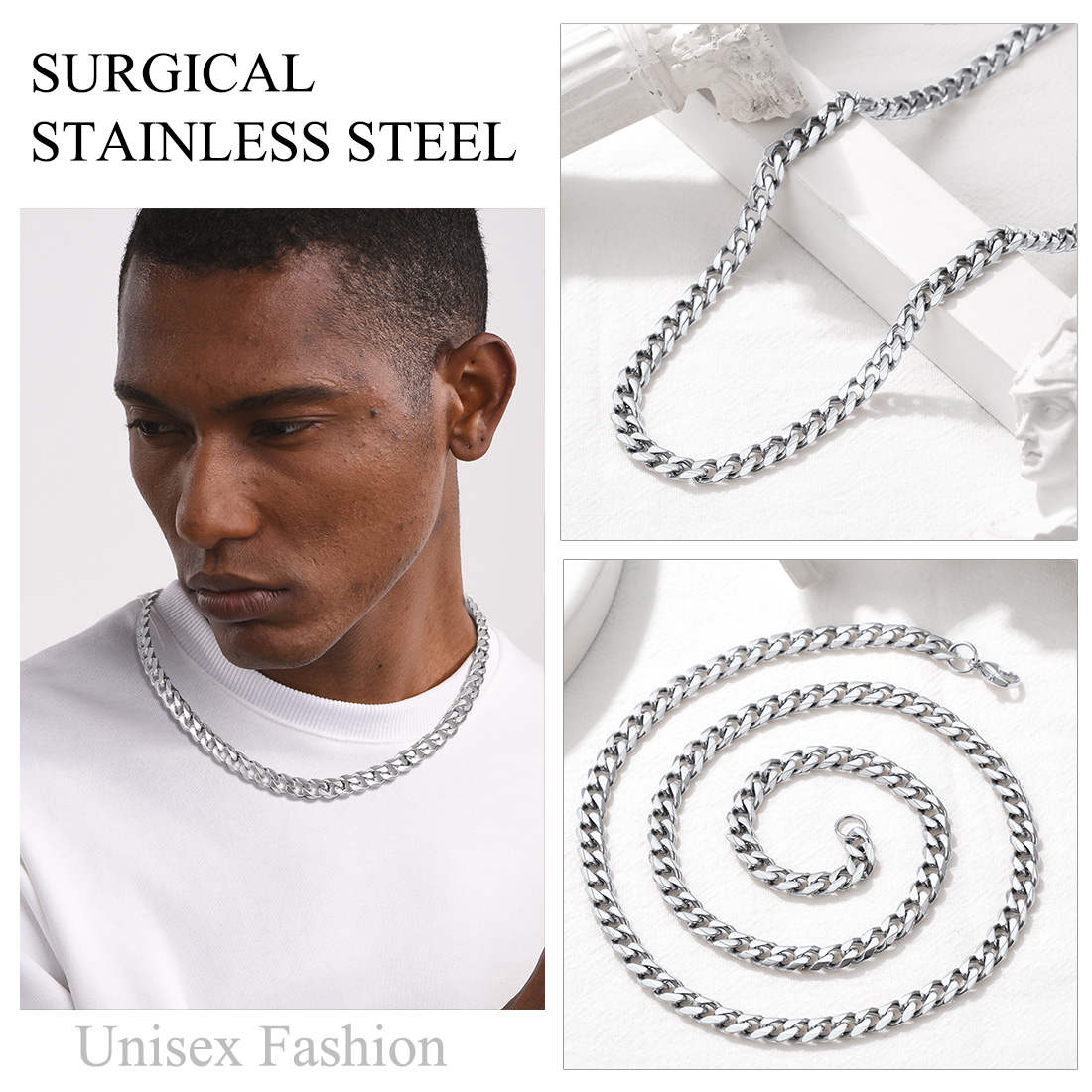 Stainless Steel Cuban Chains