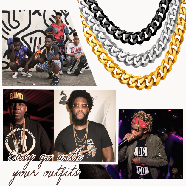 Steel Chain Men Jewelry in 3 colors